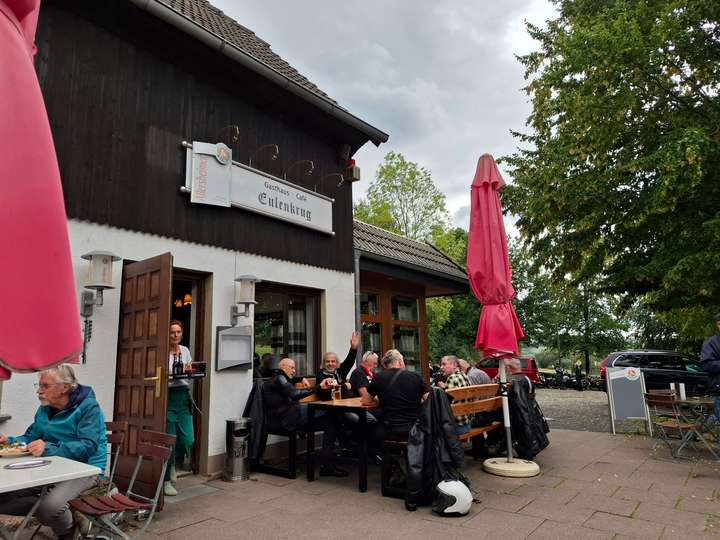 Ausfahrt mit Pause